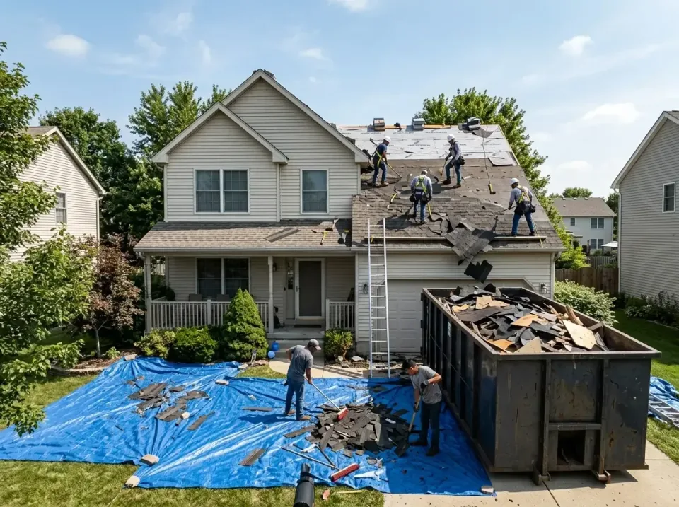 roof-replacement-debris-remova-004 — frequently asked questions, Cheapest Dumpster Rentals in Sawgrass, FL